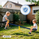 Transat pour enfants | Rotation à 360° | 2 places | 200 x 66 x 35 cm | Prise en main confortable | Sûr | Mobifun | Mobiclinic - Foto 4