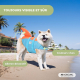 Gilet de sauvetage pour chien | Harnais réglable | Laisse à anneau | Poignée | Aileron décoratif | Sharky | L | Mobiclinic - Foto 13