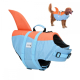 Gilet de sauvetage pour chien | Harnais réglable | Laisse à anneau | Poignée | Aileron décoratif | Sharky | L | Mobiclinic - Foto 1