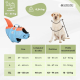Gilet de sauvetage pour chien | Harnais réglable | Laisse à anneau | Poignée | Aileron décoratif | Sharky | L | Mobiclinic - Foto 5