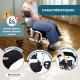 Déambulateur avec repose-pieds et dossier | Pliable | Aluminium | Freins | Roues à 360° | Sac | Porte-canne | Ibiza | Mobiclinic - Foto 7