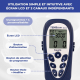 Electrostimulateur portable | Soulagement de la douleur par électrodes | 16 programmes | TENS eco basic - Foto 6