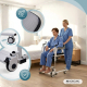Chaise de transfert avec toilettes | Réglable | Double système de sécurité | Seau et coussin amovibles | Willy | Mobiclinic - Foto 7