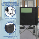 Fauteuil roulant | Grandes roues | Pliable | Léger | Siège de 44cm | Noir | Valencia | Clinicalfy - Foto 10