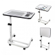 Table d'appoint réglable | 9 hauteurs | Plateau inclinable | Pliable | Roulettes freinées | Base en C | Cumbre | Mobiclinic - Foto 1