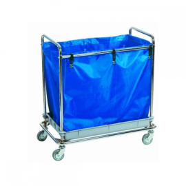 Châssis de chariot avec base en acier inoxydable, plateau en...