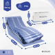 Matelas à air anti escarre | Avec compresseur | Nylon TPU | 20 cellules | Bleu | Mobi 4 | Mobiclinic - Foto 3