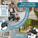 Fauteuil roulant électrique | Pliable | 2 modes de conduite | Freinage intelligent | Autonomie 20km | 130W | Dona | Mobiclinic - Foto 5