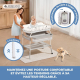 Bain à langer|3 en 1|Pliable|Hauteur réglable|Roues avec frein|Contrôle de la température|Tendance|Mobiclinic - Foto 4