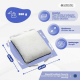 Coussin anti-escarre | Forme carrée | Pour chaise ou canapé | 44 x 44 cm | Mobiclinic - Foto 1