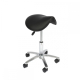 Tabouret pivotant avec vérin à gaz, siège ergonomique, piston et base - Foto 1
