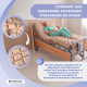 Matelas à coussins à air | Compresseur | PVC médical ignifugé | 200x90x7 cm | 130 cellules | Beige | Mobi 1 | Mobiclinic - Foto 6