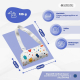 Attelle pour enfants | Ambidextre | Ajustable | Lavable | Sans latex | Coton | Monsters | Mobiclinic - Foto 3