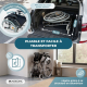 Fauteuil roulant | Cadre réglable | Attache rapide | Anti-basculement | Roues pneumatiques | Aluminium | Trevi | Mobiclinic - Foto 8