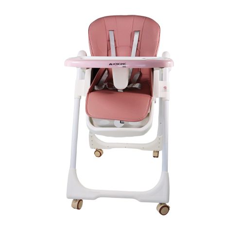 Chaise Haute Bébé 4 En 1 Pliable - Siège Réglable, Plateau Ajustable, De La Naissance à 10 Kg - 12