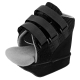 Μετεγχειρητικά παπούτσια τακουνιών | Κλείσιμο Velcro | Μαύρο χρώμα | Διάφορα μεγέθη - Foto 1