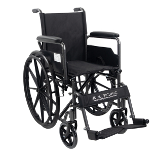 Αναπηρική καρέκλα | Πτυσσόμενο | Αφαιρούμενοι μεγάλοι πίσω τροχοί | Υποπόδιο και μπράτσα | S220 Σεβίλλη | Premium Mobiclinic