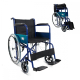 Πτυσσόμενο αναπηρικό αμαξίδιο | Μεγάλοι τροχοί | Ελαφρύ | Ορθοπεδικό | Μπλε | Alcázar | Mobiclinic - Foto 1