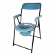 Καρέκλα με WC | Πτυσσόμενο | Μπράτσα | Εργονομική θέση | Αντιολισθητικά μαξιλάρια | Πηδάλιο | Mobiclinic - Foto 1
