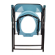 Καρέκλα με WC | Πτυσσόμενο | Μπράτσα | Εργονομική θέση | Αντιολισθητικά μαξιλάρια | Πηδάλιο | Mobiclinic - Foto 5