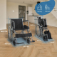 Αναπηρικό καροτσάκι | Πτυσσόμενο | Μεγάλος τροχός | Ελαφρύ | Μαύρο | Alcazaba | Mobiclinic - Foto 2