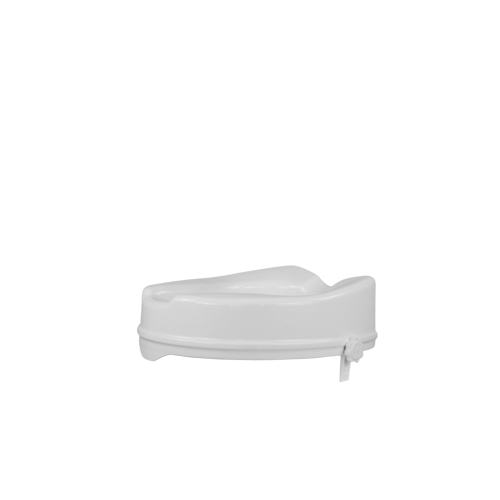 Elevador WC, Con tapa, 10 cm, Blanco, Titán, Hasta 160 Kg