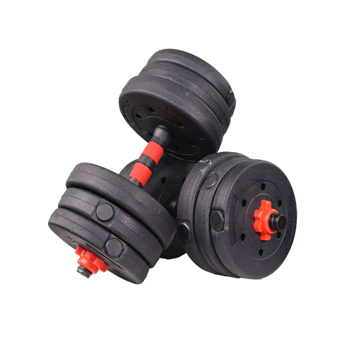 ECD Germany Juego de Mancuernas 2 en 1 Set 30 kg Juego de 2 con Barra de  Extensión Ajustable y Bloqueo de Seguridad Pesas de Fuerza Diseño  Ergonómico para Entrenamiento Muscular Fitness en Casa