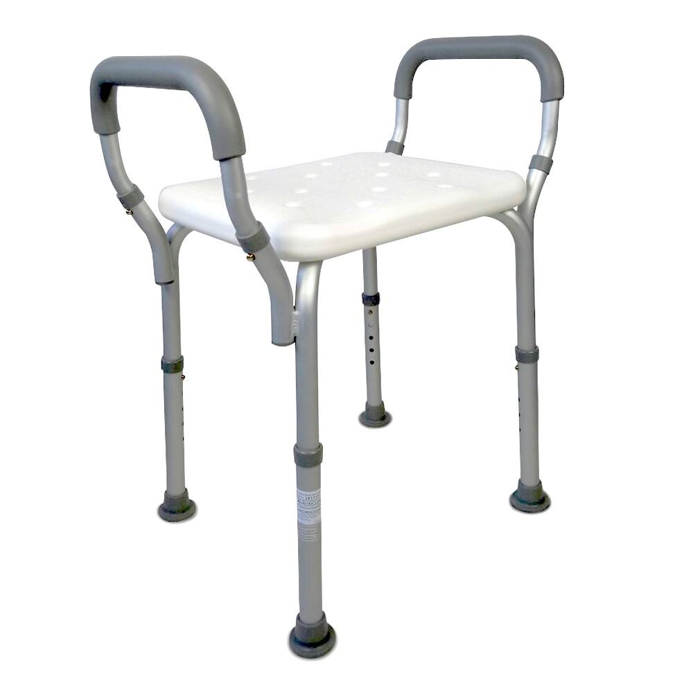 aiuto per disabili panca doccia altezza regolabile Sgabello antiscivolo per vasca da bagno/doccia sedile doccia handicap sedile doccia per anziani 