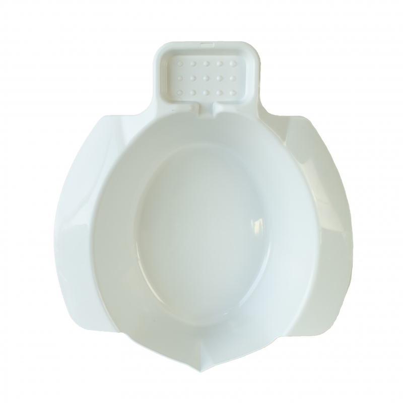 Bidet portatile Bidet per disabili Con portasapone Plastica Bianco