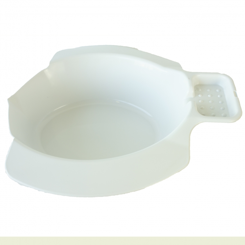 Bidet portatile Bidet per disabili Con portasapone Plastica Bianco