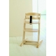 Seggiolone evolutivo | 47x54x81cm | Legno massello di faggio | Fino a 140 kg | Danchair - Foto 1