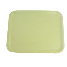 Vassoio plastica | Vassoio Antiscivolo | Bordi alti | Bianco |