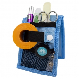 Assistenza infermieristica | Organizer infermiere per camice | Azzurro | Mini Keen's | Mobiclinic