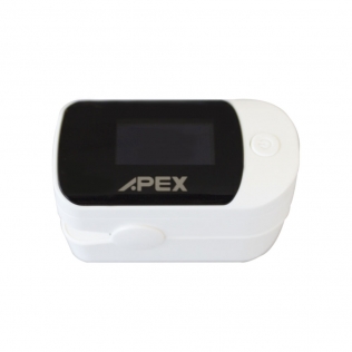 Pulsossimetro | Da dito | Digitale | Accensione e Spegnimento automatico | Leggero e Compatto | BiPPEX | Apex