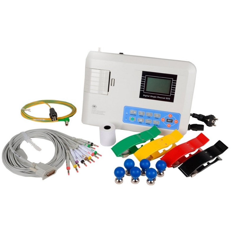 Elettrocardiografo Haimaiyi ECG-90A A Singolo Canale Touch Screen 12 Derivazioni - Nuovo - Foto 5
