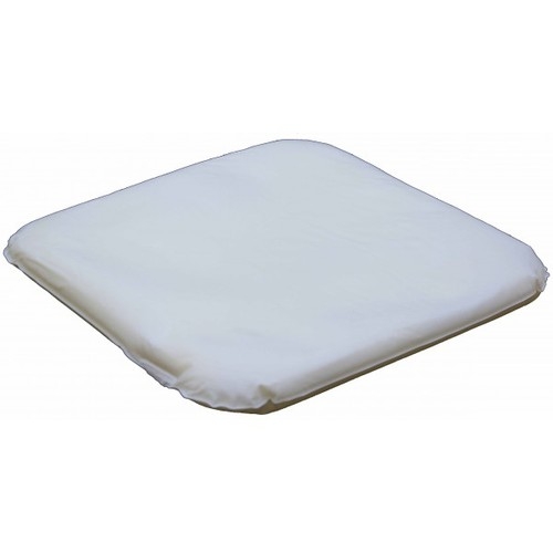 Cuscino antidecubito in gel, spugna di pe e gel, quadrato, 43x43 cm (Herdegen)