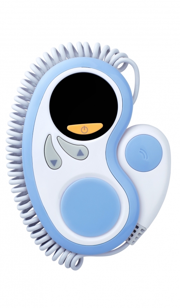 Rilevatore di battito cardiaco fetale Doppler Cura del bambino Il  dispositivo Ascolta il battito cardiaco del bambino Rilevamento della  frequenza