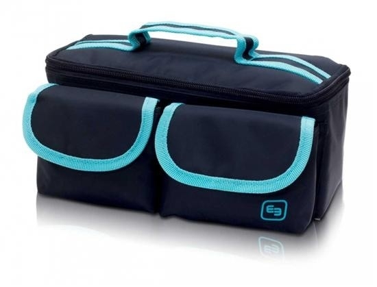 Astuccio isotermico con retina per trasporto di campioni, estrazione di campioni, blu e celeste, row's (Elite bags)