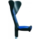 Stampelle | Bastoni canadesi | Alluminio | Impugnatura ergonomica | Nero e blu | Pack: 2 unità | Advance - Foto 7