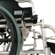 Sedia a rotelle | Alluminio | Ausili per disabili | Poggiapiedi estraibili | Pieghevole | Nero | Ópera | Mobiclinic - Foto 3