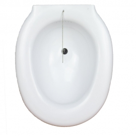 Bidet portatile | Con coperchio | Plastica