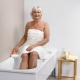 Sedile per vasca da bagno | Accessori per bagno | Plastica resistente | Bianco | Fresh - Foto 3