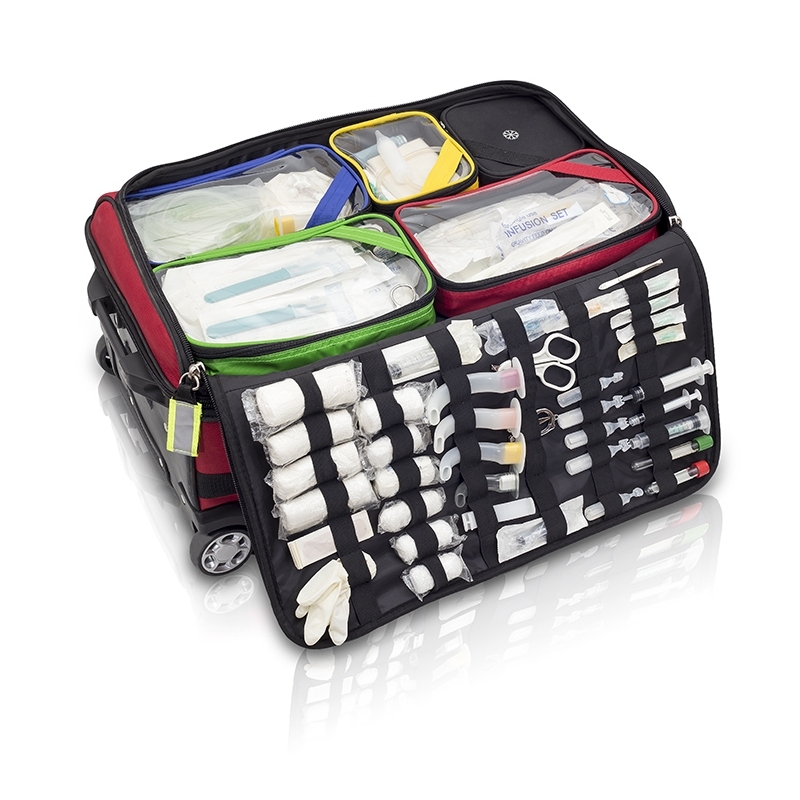 Borsa Emergenza Rossa Light Bag - Zaino Pronto Soccorso 21L Impermeabile Con Bande Riflettenti - Foto 2