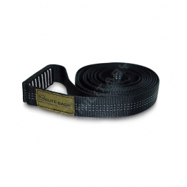 Cinturino ad anello tubolare | Nylon | Nero | Elite Bags