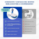 Nebulizzatore | Aerosolterapia | Mini | Bianco e blu | Neb-1 | Mobiclinic - Foto 2