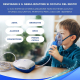 Nebulizzatore | Aerosolterapia | Mini | Bianco e blu | Neb-1 | Mobiclinic - Foto 3
