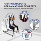 Gru elettrica | Include imbracatura a 4 ganci | Utilizzo durante la ricarica | Capacità max. 135kg | Fortuna Base | Mobiclinic - Foto 5