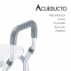 Sgabello doccia regolabile | Alluminio | PVC | Altezza regolabile | Braccioli | Acueducto | Mobiclinic - Foto 6