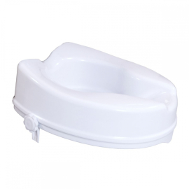 Rialzo water | Accessori bagno | Alzawater senza coperchio | Altezza 10 cm | Plastica | Bianco | Titán | Mobiclinic