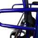 Sedia a rotelle | Pieghevole | Schienale reclinabile | Freni a pressione | Nero | Sfinge | Mobiclinic - Foto 10